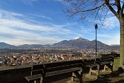 Nel Parco dei Colli anello dal Santuario di Sombreno alla Madonna della Castagna per Colle Roccolone e dei Roccoli il 30 dic. 2017 - FOTOGALLERY